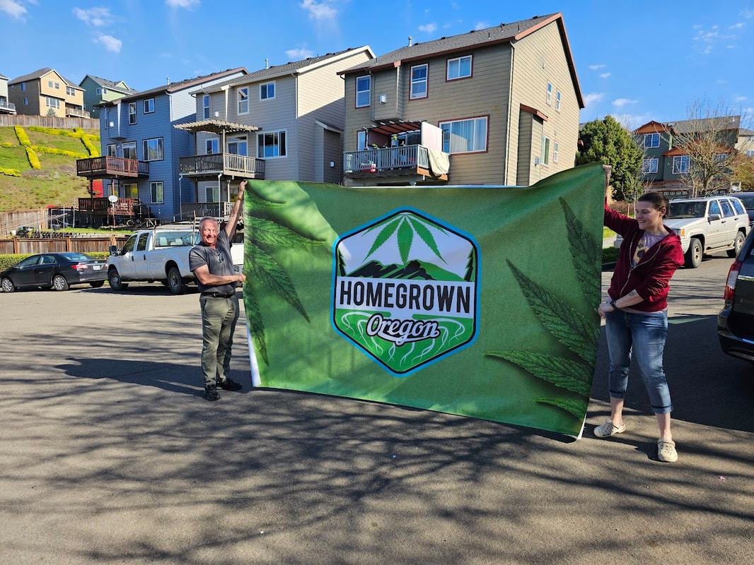 Custom printed flags